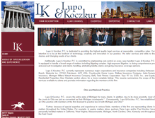 Tablet Screenshot of lupo-koczkur.com